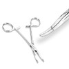 Micro Thin Tip Dermal Anchor Kelly Forceps Tool - 0.5mm
