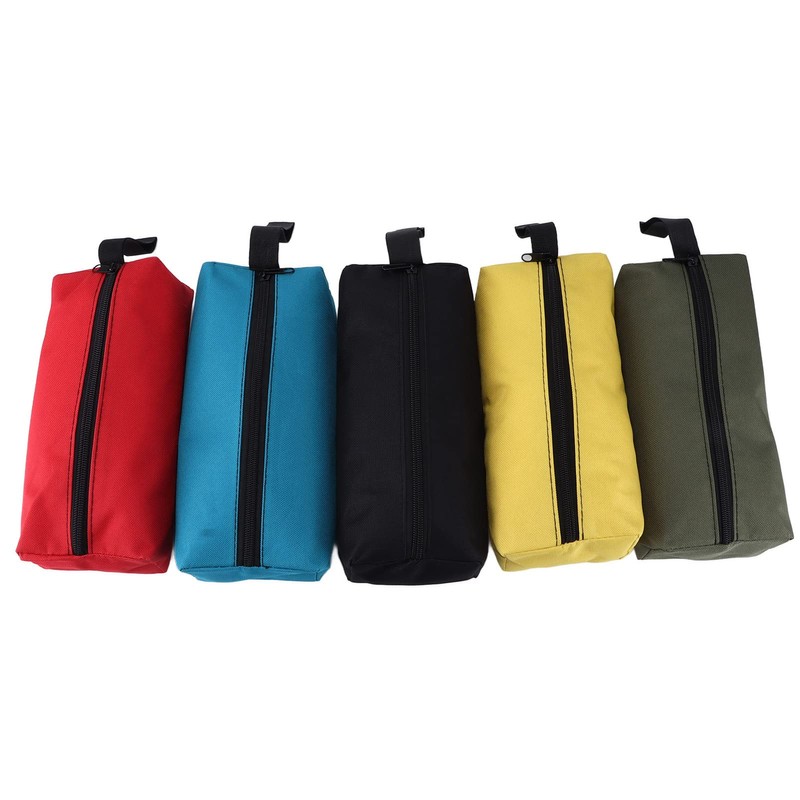 Pack of 5 Small Portable Tool Bag 600D Polyester 24