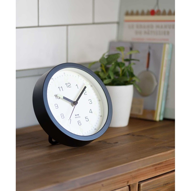 BRUNO Luminous 7 Seg Clock Dark Gray No Size BCW045-DGY