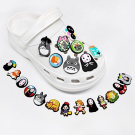 PQKL-party Schuhanstecker Schuh Charms 20pcs Anime anstecker kinder Schuhanstecker Charms für Shoe zubehör Schuh Charm für Kinder und Erwachsene DIY zubehör