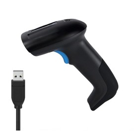 QR Code Scanner Datamatrix 1D/2D Codes Automatic CMOS Matrix Read LCD Display Prefix and Sufix HDWR HD580