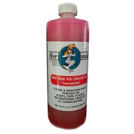 Mer-Maids, Boat Wash, 2% Carnauba Wax, 1 Quart, MBS032