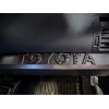 TOYOTA 4Runner Passenger Dash Trim Garnish Heritage Raised Red Two-Toned