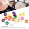20Pcs Drum Cymbal Felt Multicolour Pad Instrument Accessory Replacement Part