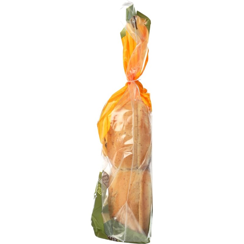 Udis, Buns Hamburgr Whole Green 4 Count, 10.8 Ounce