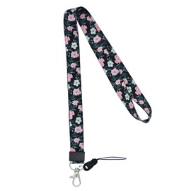 Neck strap, lanyard for keys, key ring, phone, ID holder, perfect for adults, students, children and friends.
