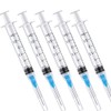 5 Pack 3ml 23 Gauge - Luer Lock 1ml 2.5ml
