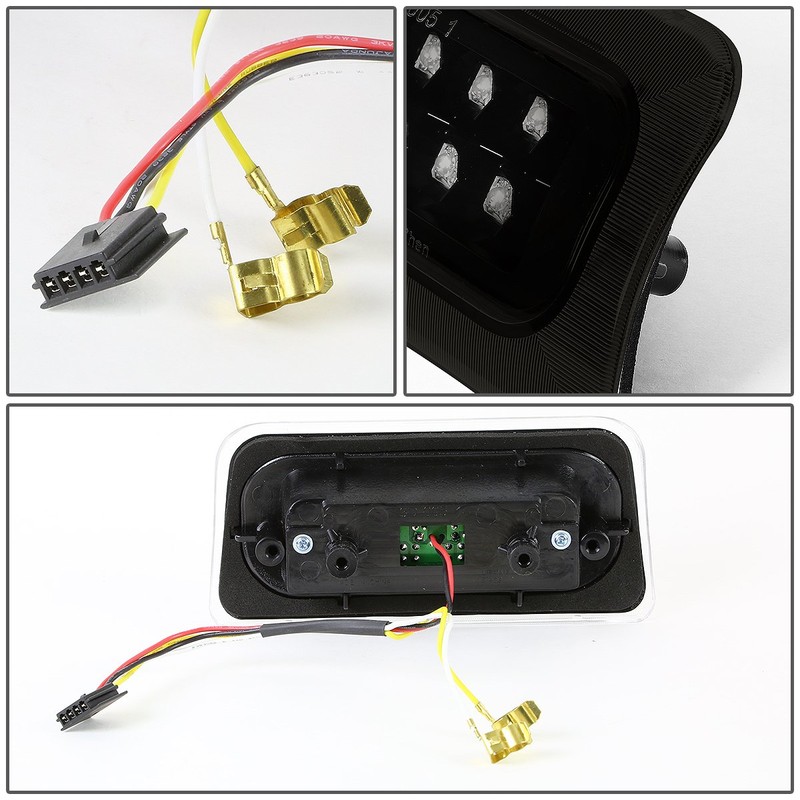 DNA MOTORING 3BL-GMCSON-LED-BK-SM tercera luz de freno