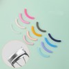 CLSSLVVBN 10pack/lot Silica Gel Reusable Eyelash Curler Refills with Curved