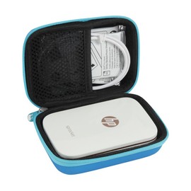Hermitshell Hard EVA Travel Case for HP Sprocket Portable Photo Printer by (Blue)