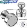 MAGXCENE 100 Pack Neodymium Fridge Magnets, Strong Magnets for Whiteboard,