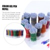 Ciieeo 50 Pcs Glitter Refill Glitter Gel Simple Ink Pen