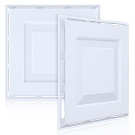 CroBlissful 2 Pcs 24" x 24" Ceiling Vent Deflector 4-Way Air Vent Deflector Air Diverter for 2'x2' Ceiling Grid No Tools Required Redirector for Offices, Classrooms, and Commercial Spaces