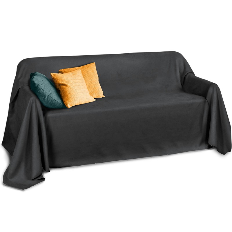 Beautissu Romantica Blanket 210 cm x 280 cm in Suede-Look