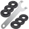 (1+3+3pk) 193465-4 Grinder Flange Angle Wrench Spanner Metal Lock Nut
