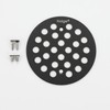 Holge 4-1/4 Inch Screw-in Round Shower Drain Cover Replacement Floor