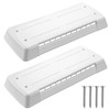 BBTO 2 Pcs RV Vent Covers for Roof RV Refrigerator