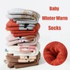 FedMois 6 Pairs Baby Kids Cozy Warm Winter Socks Anti-slip