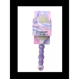 Conair Gel Grips Hair Brush (Colors may vary)