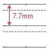 Kokuyo "Learning Ruled Campus Loose Leaf (0.3 inch (7.7 mm)
