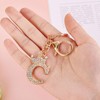 [Moerstar] Bag Charm Initial Charm Keychain Accessories for Women English