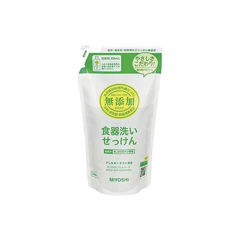 [Bulk Purchase] Additive-free Dishwashing Soap Refill, 11.8 fl oz (350