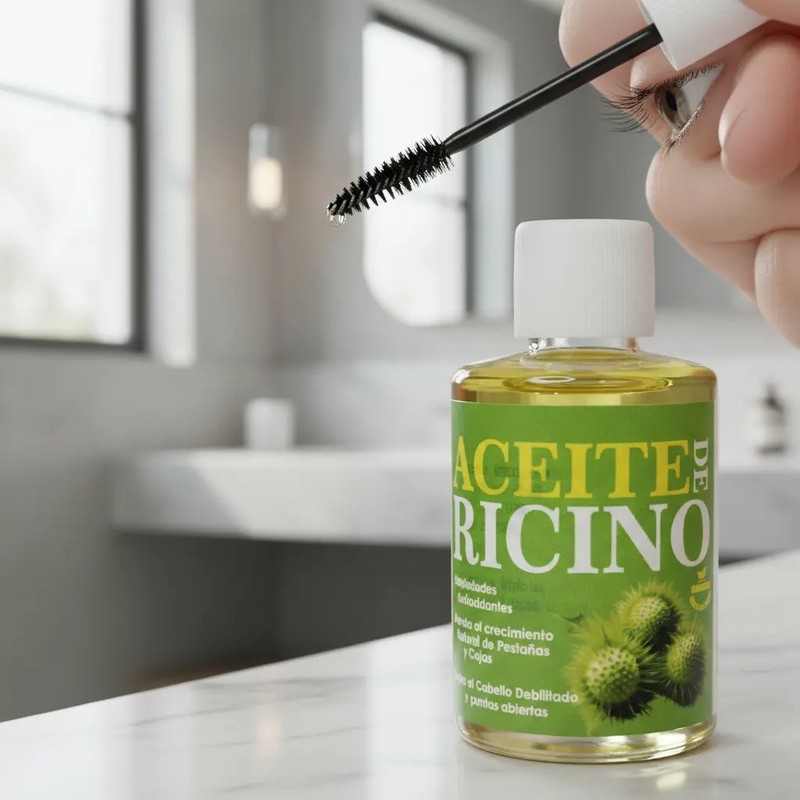 Aceite De Ricino Para Cabello, Cejas Y Pestañas Chic 15ml