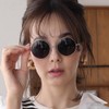 FashionBerry Modeled Date Glasses, Round Sunglasses, Colored Round, Lightweight, Fatigue-Resistant,