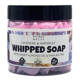 Lavender & Waterlily Whipped Soap - Large Tub - 150g