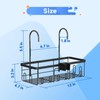 Codonen Shower Caddy Hanging, Showers Organizer Rack with Hooks for