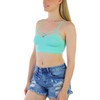 ToBeInStyle - Brasier Deportivo sin Costuras para Mujer, Basic -
