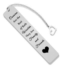 Cousin Gifts Reading Bookmarks Friendship Gifts for Cousins Long Distance Relationship Gifts Cousin Gifts from Cousin Bookmarks for Book Lovers Friendship Gifts for Cousins Christmas Birthday Gifts