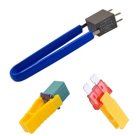 Funayama Car Fuse Puller, Car Relay Puller Pliers, 6-Pack Automobile Fuse Pullers Fuse Extraction Tools for Car Motorcycle Truck SUV Automotive Repair Tools