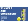 Pro Penn 40 Outdoor Pickleballs, Durable High-Visibility Yellow Tournament Balls,