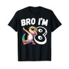 Bro I'm 8 Year Old Gecko Lizard 8th Birthday Kids