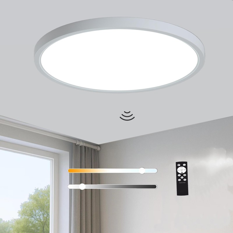 ZCHYLED 12 Inch Motion Sensor LED Ceiling Light Wired,Closet Lights