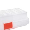MEIJIA - Organizador de herramientas portátil con asa, caja (negro