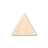 Unfinished Wood Triangle Shape Craft up to 46" DIY 4"