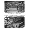 6PCS Spark Plug Wire Separator,Include 2/3/4 Holes Spark Plug Wire