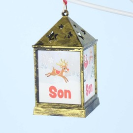 Mulberry Studios Starlight Lantern Christmas Tree Hanger Family & General Son