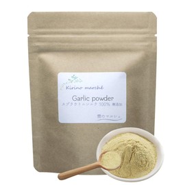 Garlic Powder, Made in Japan, 2.1 oz (60 g), High Quality Flavor Sprout Garlic, Additive-free, Garlic Powder, Garlic Tube, Instead of Crushed Garlic/Deep-fried Garlic Spice (1 Bag (100% Garlic))