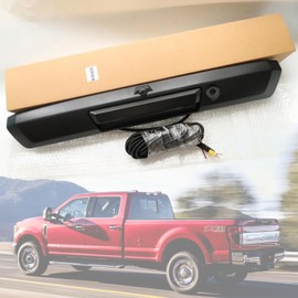 Tailgate Handle with Backup Camera for 2017-2022 Ford F250 F350 F450 Super Duty Without Release Button Pickup Truck Rear View Parking Reverse Camera Replacement OE# HC3Z-9943400-NB HC3Z-9943400-NA