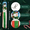 THQZLH 2 Pack Christmas Windsocks - Heavy Duty Outdoor Wind