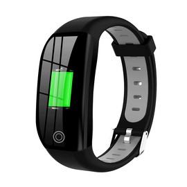 F21 Smart Bracelet 1.14-inch TFT Screen BT4.0 Smart Watch Heart Rate Blood Pressure Sleep Monitoring IP68 Waterproof Smart Timer Pedometer Calorie Fitness Alarm Camera Wristwatch Compatible with Android / iOS System