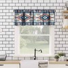 LOMADIA Aztec Valance Curtain for Kitchen, Window Treatment Southwestern Ethnic