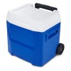 Igloo 16QT Laguna Wheeled Cooler, Insulated Ice Chest, Blue New