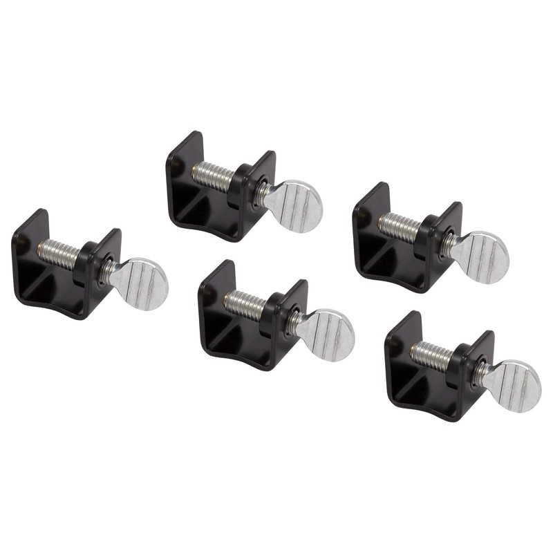 AES Industries Mini Panel Clamp 5 Pack - Usable 1/2"