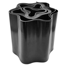 Enhance Your Garden Design with 9 Metres, Black Flexible Plastic Lawn Edging - Durable, Weatherproof, and Frost-Resistant! 15cm Height. Set by MYPURECORE