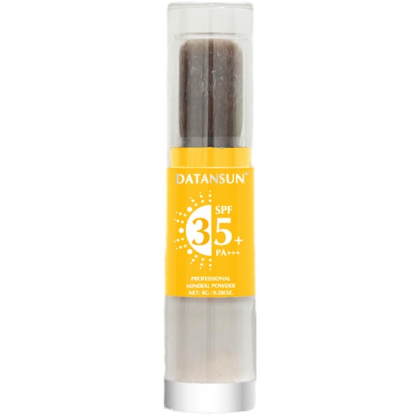 Mineral Sunscreen Setting Powder, 2 in 1 Mineral Brush Powder