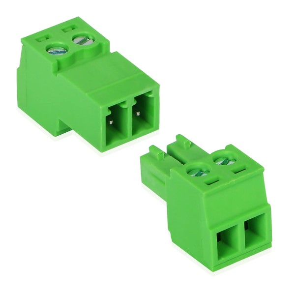 GINTOOYUN 5 Sets 3.81 mm Phoenix Plug 2 Pin, 300